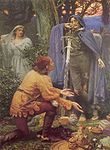Edward Robert Hughes - Bertucciova nevesta (1895).jpg